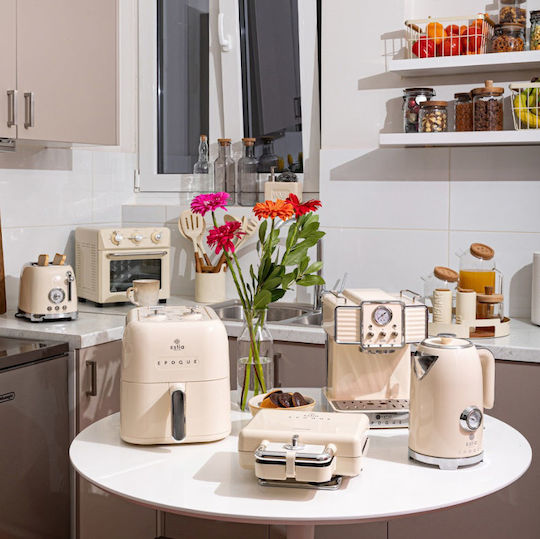 Estia Retro Epoque Air Fryer 12lt Beige
