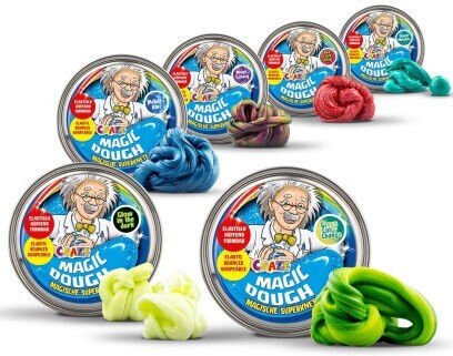 Magic Multicolored Modeling Clay Craze Doc Brown 80g