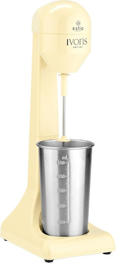 Estia Ivoris Milk Frother Tabletop 100W with 2 Speed Level Beige