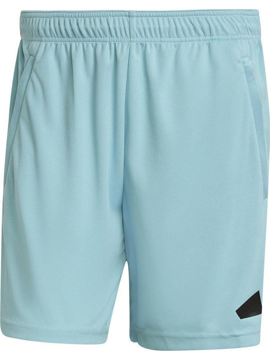 Train-essentials Logo Sportliche Herrenshorts Blau