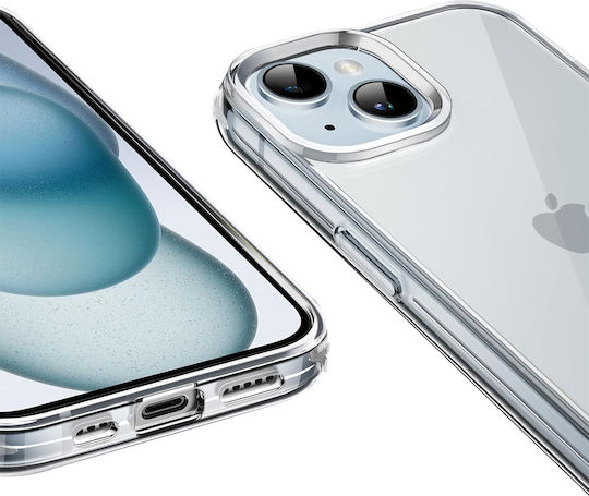 Force Case Case Iphone 15 Shockproof 2m Tryax System Transparent