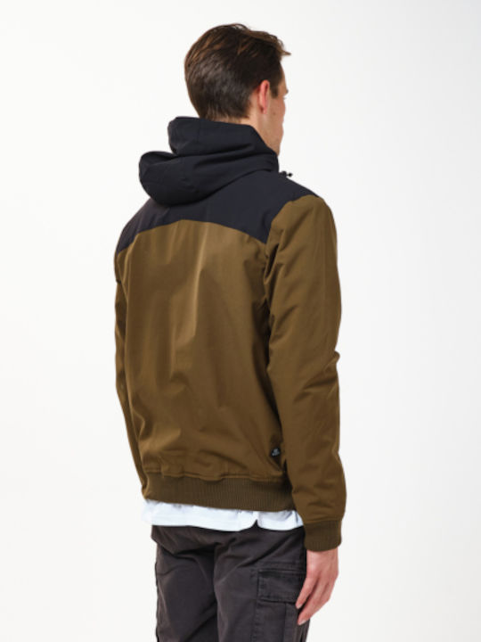 Basehit Jacket Bomber Olive/Black