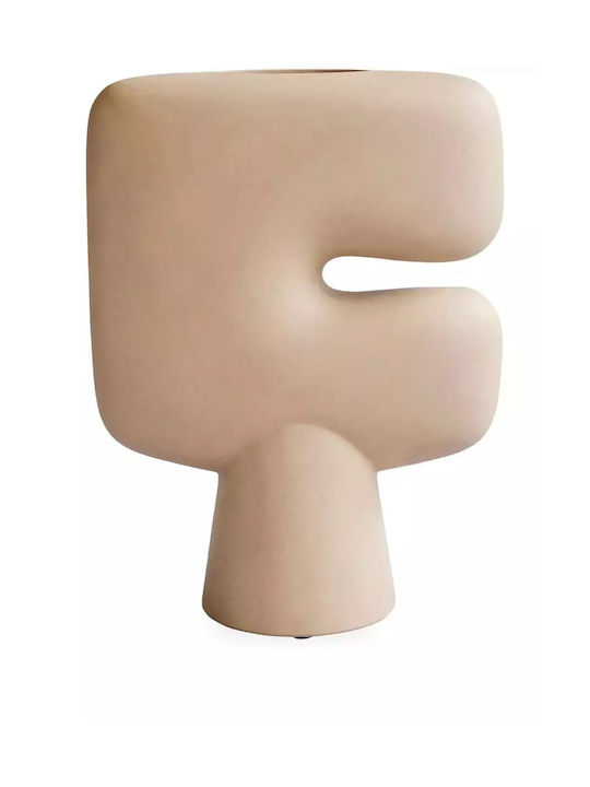 101 Copenhagen Decorative Vase Beige 34x14x45cm