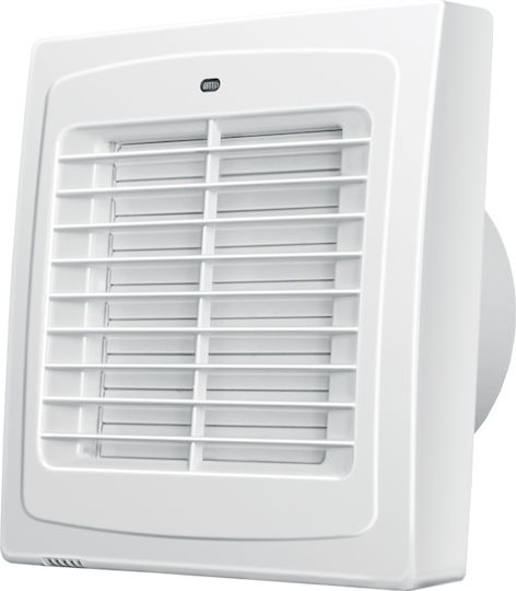 Blauberg Axial Fan 100mm Automatic Louvers Bearings