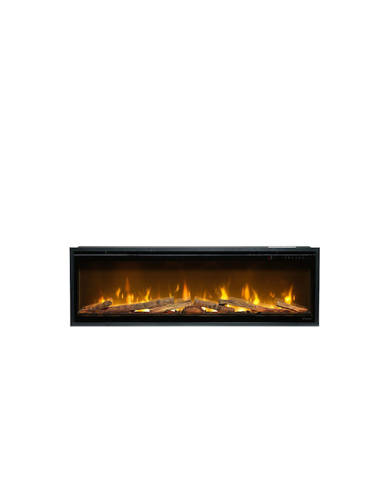 Dimplex Ignite Wall Mounted Electric Fireplace 1800W 156x42cm Black