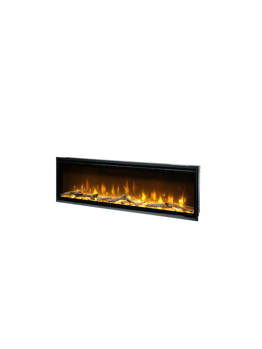 Dimplex Ignite Wall Mounted Electric Fireplace 1800W 156x42cm Black