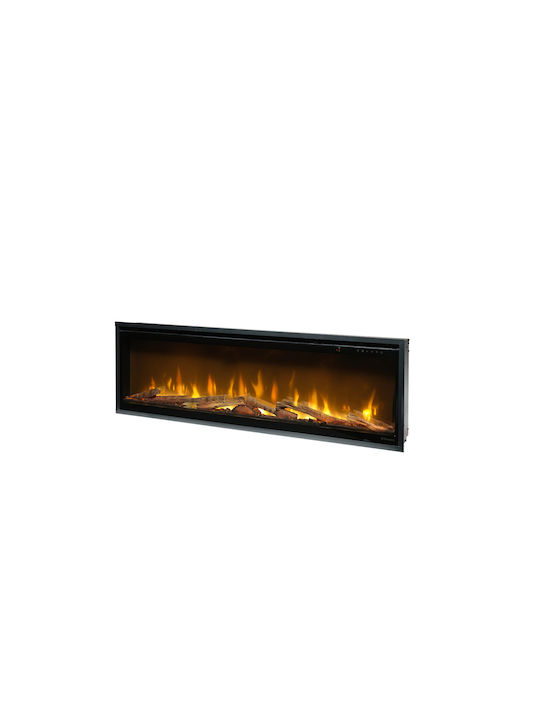 Dimplex Ignite Wall Mounted Electric Fireplace 1800W 156x42cm Black
