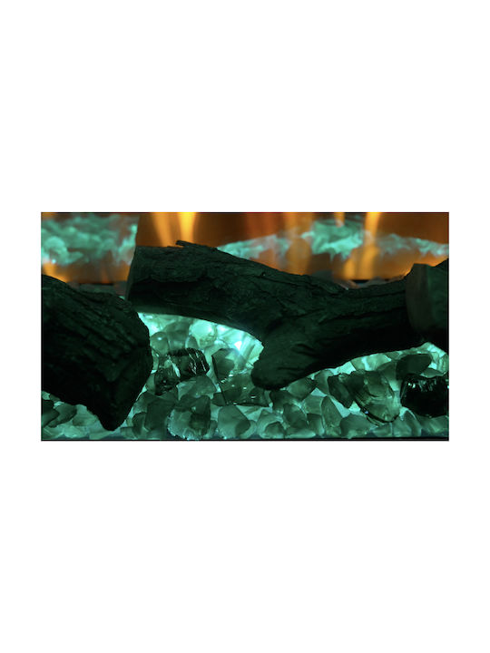 Dimplex Ignite Wall Mounted Electric Fireplace 2000W 157x61cm Black