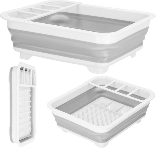 Silicone White Sink Strainer 36x31x12cm