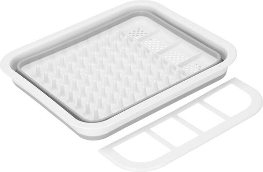 Silicone White Sink Strainer 36x31x12cm