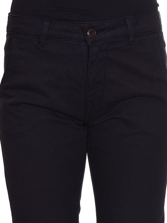 Damen Stoff Hose Black