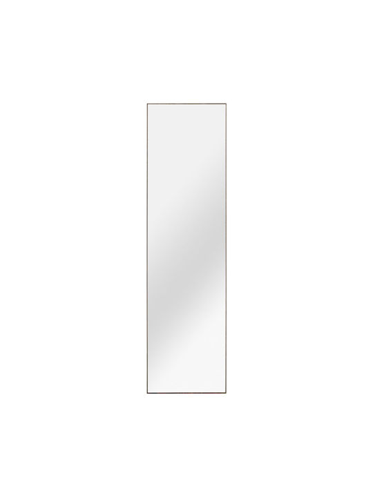 Ankor Καθρέπτης με Γκρι Ξύλινο Πλαίσιο 150x40cm 2τμχ