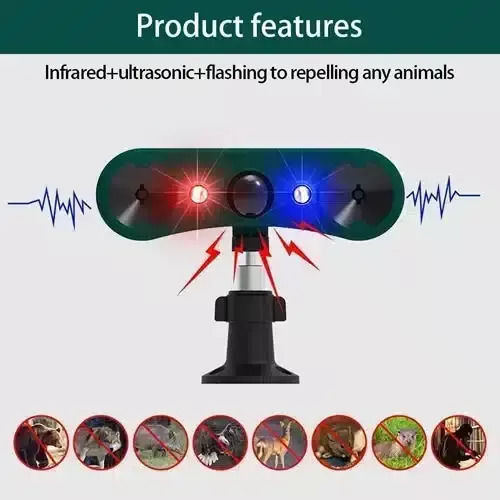 Solar Ultraschallgerät Abwehrmittel Nagetiere
