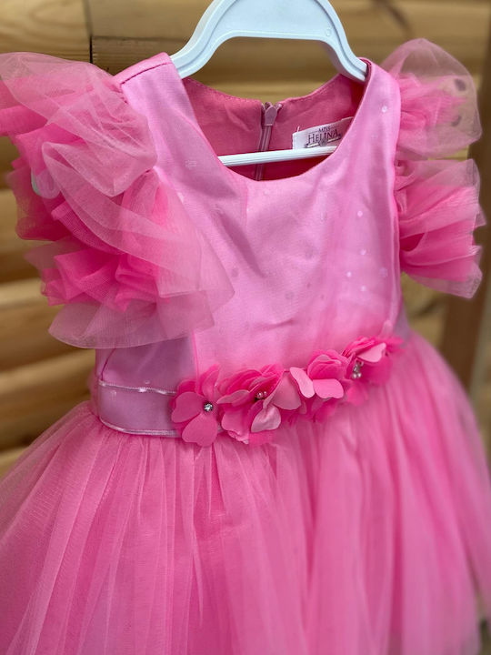 Extan Bebe Children's Dress Fuchsia