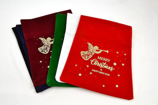 LiebeQueen Stoff Weihnachtlich Beutel für Geschenke Schwarz