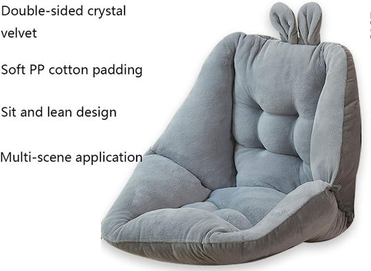 Garden Swing Cushion Grey 45x45 cm