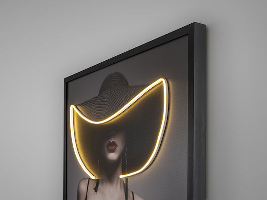 Pamela Картина Платнен С LED осветление 80x120см