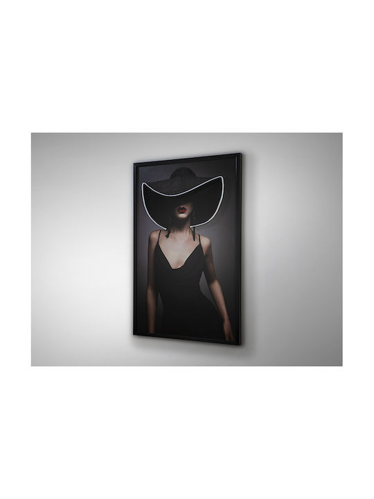 Pamela Painting on Canvas with LED Lighting 80x120cm