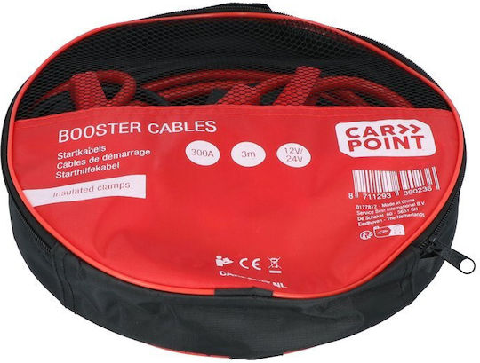 Cabluri de pornire baterie auto Carpoint 300A Cleme 0177812