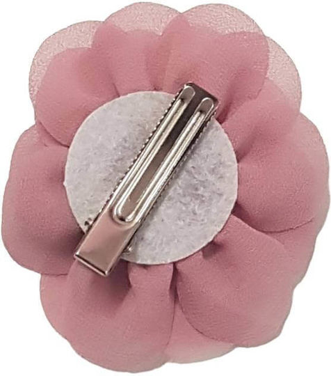 Bridal Clip Rose Shape Purple 8.50cm