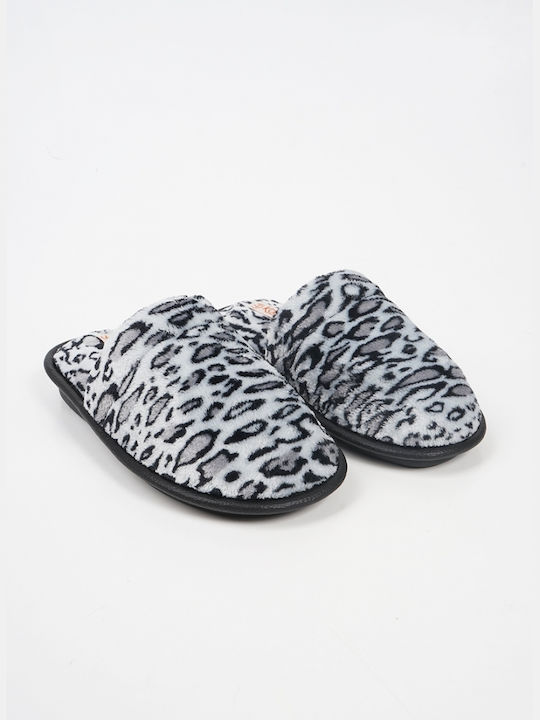 Kolovos Winter Women's Slippers in Gray color