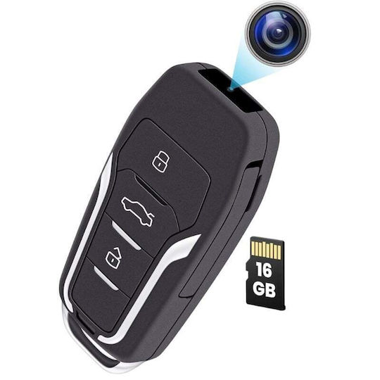 Iuni Rms25 Car Key Spy Camera 16GB Full HD Motion Detection Photo Video