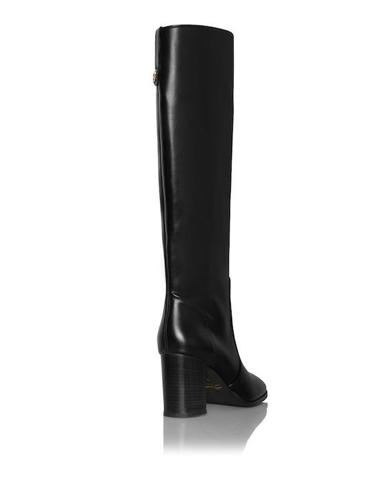 Sante High Heel Women's Boots with Zipper Black