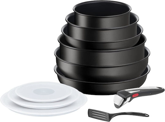Tefal Ingenio Eco Resist Set De Vase De Gătit 6 Piese Tefal Ingenio Eco Resist Set De Vase De Gătit 6 Piese