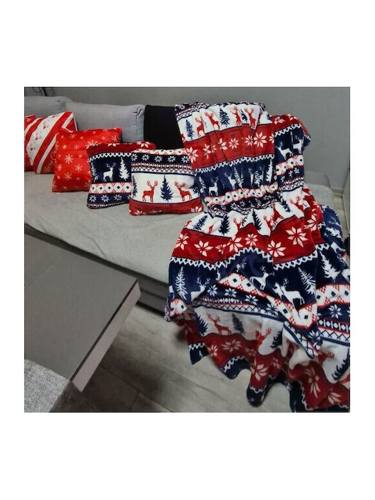 Ruhhy Κουβέρτα Fleece Μονή 160x200εκ. Πολύχρωμη