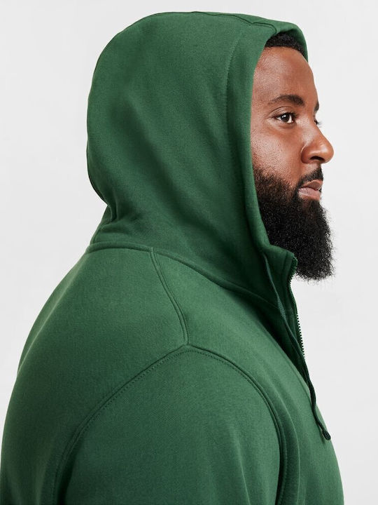 Cardigan With Hood Green