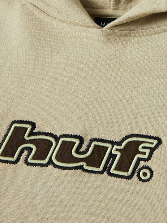Logo Applique Φούτερ με Κουκούλα Putty