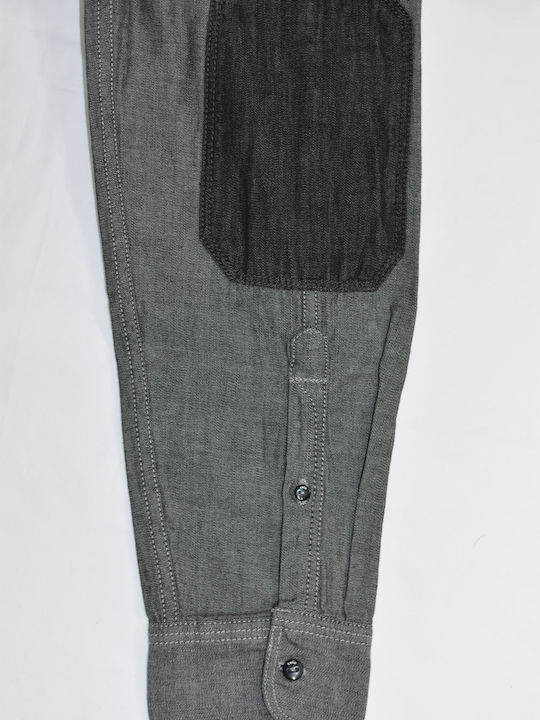 Long-sleeved Shirt Anthracite Grey