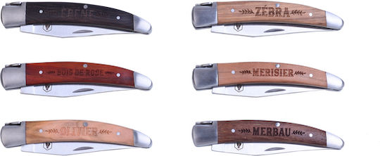 Σετ Σουγιάδων 68496 Set 6 Laguiole Knives