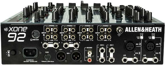 Allen & Heath XONE:92 MK2 Αναλογικός Μίκτης 4.0 Καναλιών / 2 Εισόδους XLR