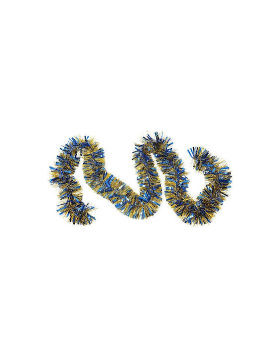 Crăciun Ghirlande Plastică Albastru 200x11cm 1buc