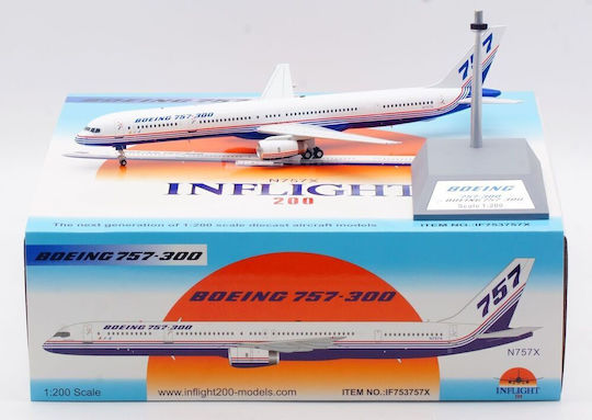 Metal Modeling Figure Airplane in Scale 1:200 27.2x19cm.