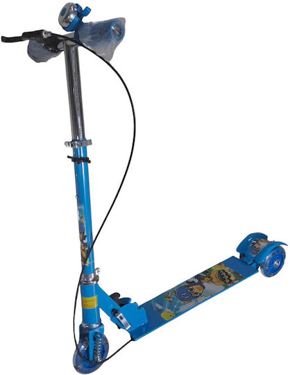 Kids Scooter Foldable 101-71510 3-Wheel Blue