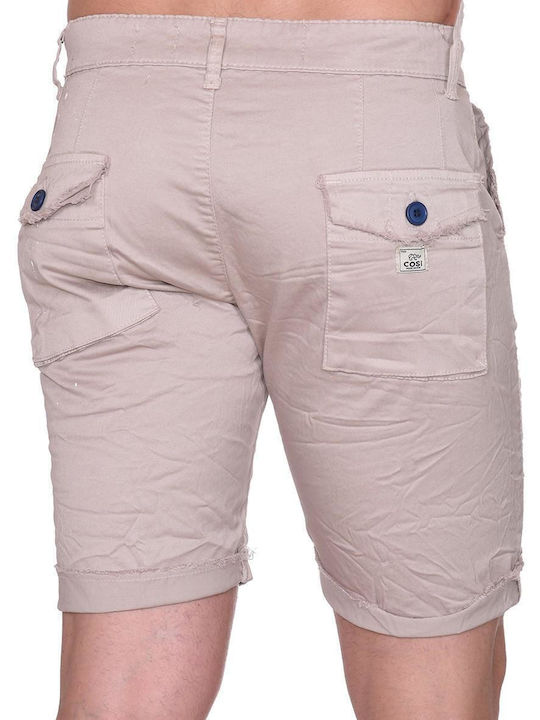 Cosi Jeans Men's Shorts Beige