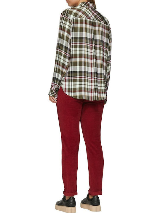 Women's Checked Long Sleeve Shirt