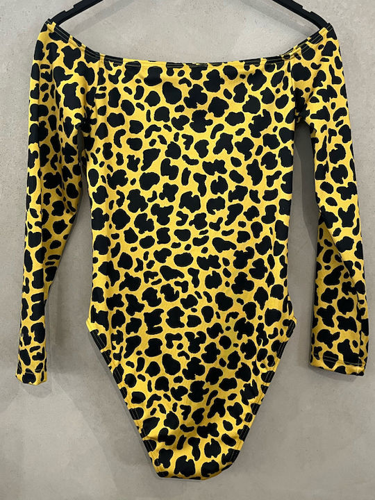 Illusion Rt Bodysuit pentru femei LEOPAR