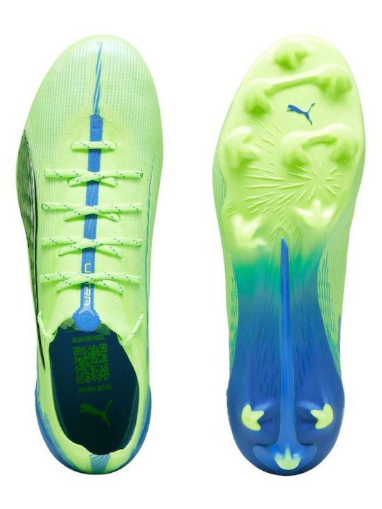 PUMA Ultra 5 Ultimate Football Shoes with Cleats Green