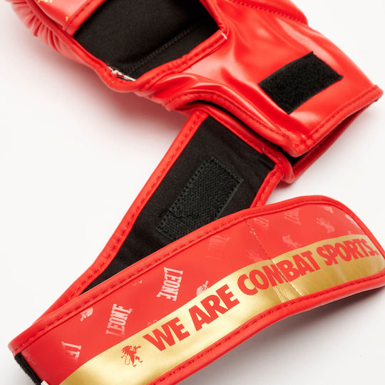 Leone 1947 MMA Gloves Red