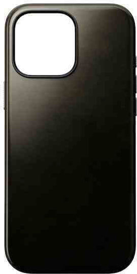 Nomad Modern Horween Umschlag Rückseite Metallisch 0.75mm mit Band Grün (iPhone 17 Pro Max / iPhone 17 Pro / iPhone 16 Pro Max)