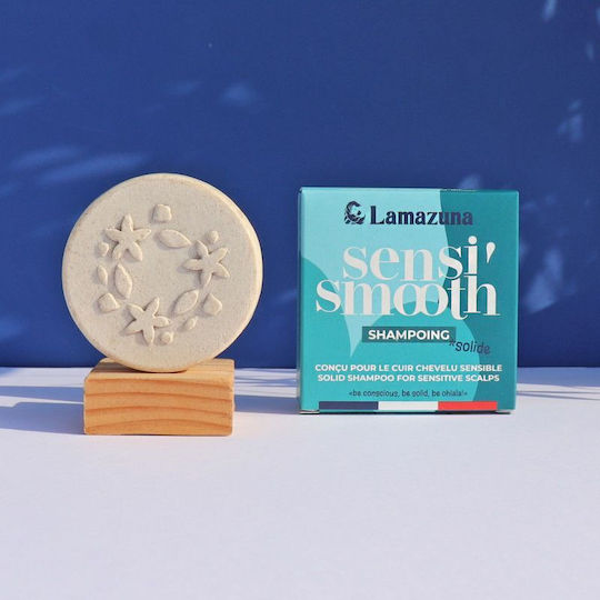 Lamazuna Solid 100% Natural Shampoo for Sensitive Scalp 70ml