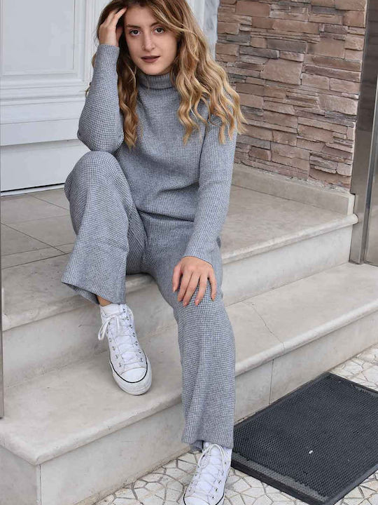 Women's Gray Set with Pants