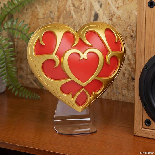 Paladone Kids Decorative Lamp The Legend Of Zelda - Heart Container Red 22x9cm