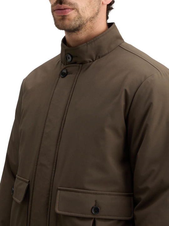 Χειμωνιάτικο Μπουφάν Softshell Αδιάβροχο και Αντιανεμικό Brown