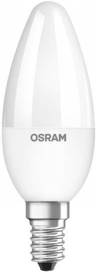 Osram LED Bulbs for Socket E14 and Shape C37 Warm White 470lm 1pcs