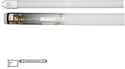 Adeleq Bec LED 24W Tip Tub 150εκ. pentru Soclu G13 și Formă T8 Alb cald