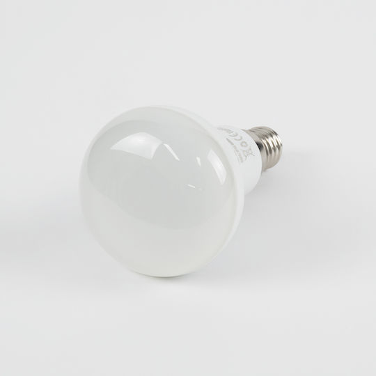 GloboStar Λάμπα LED 65W 89mm για Ντουί E14 και Σχήμα R50 Ψυχρό Λευκό 790lm